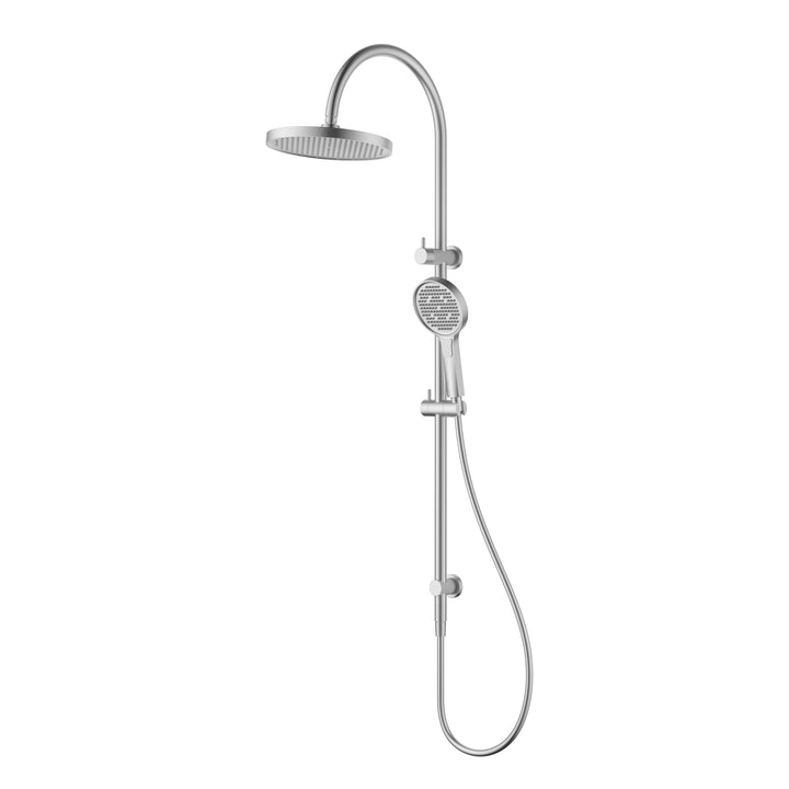 Linie Round Multi-Function Shower Set 250mm - Brushed Nickel