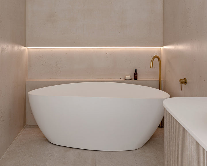 Tranquil 1560 Freestanding Gloss White Bath - ADP image 8
