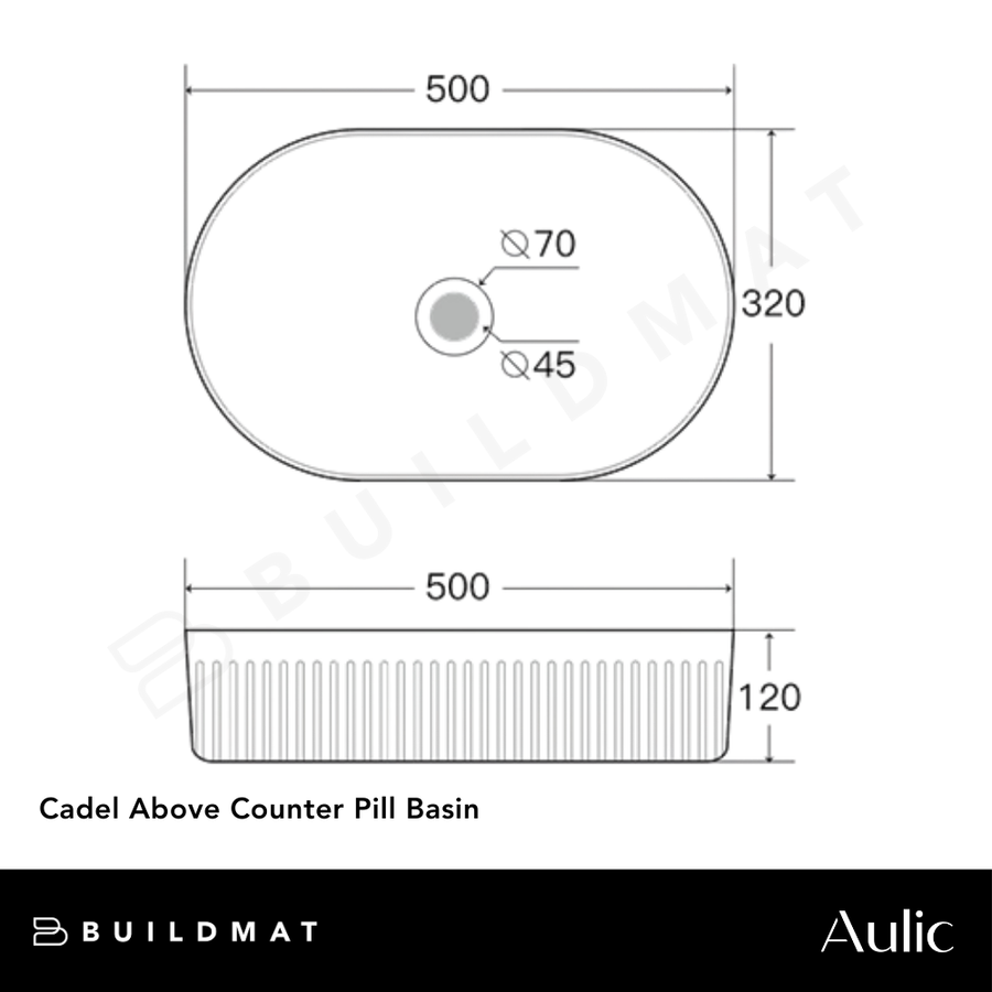 aulic-cadel-gloss-white-basin product photo 2