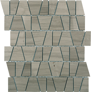Castle Coffee Stone Marble Mosaic tile face, 260 x 300 mm
