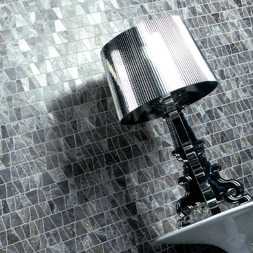 Castle Mosaics marble installed