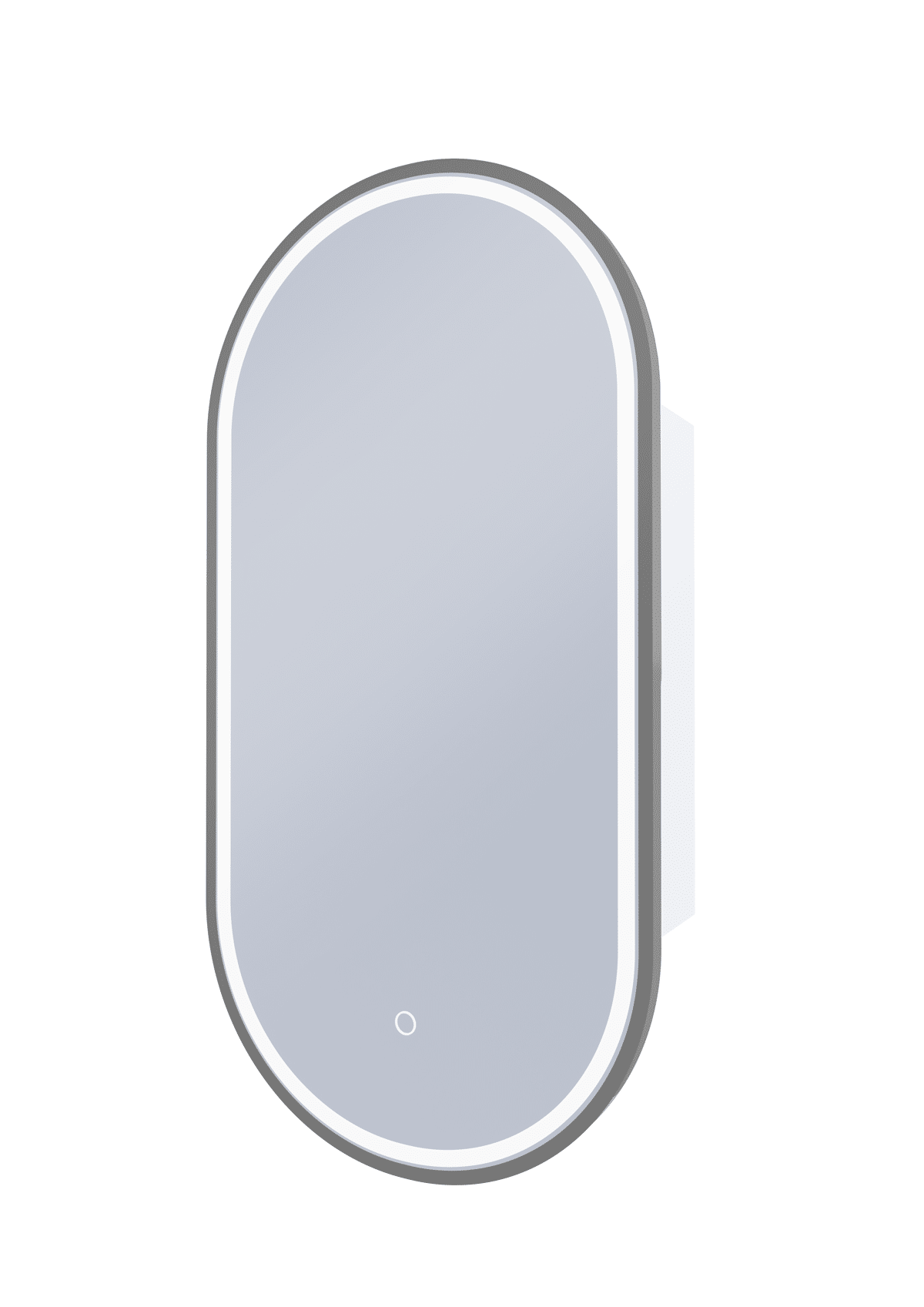 Capsule LED Shaving Cabinet Georgian Metal product view 2