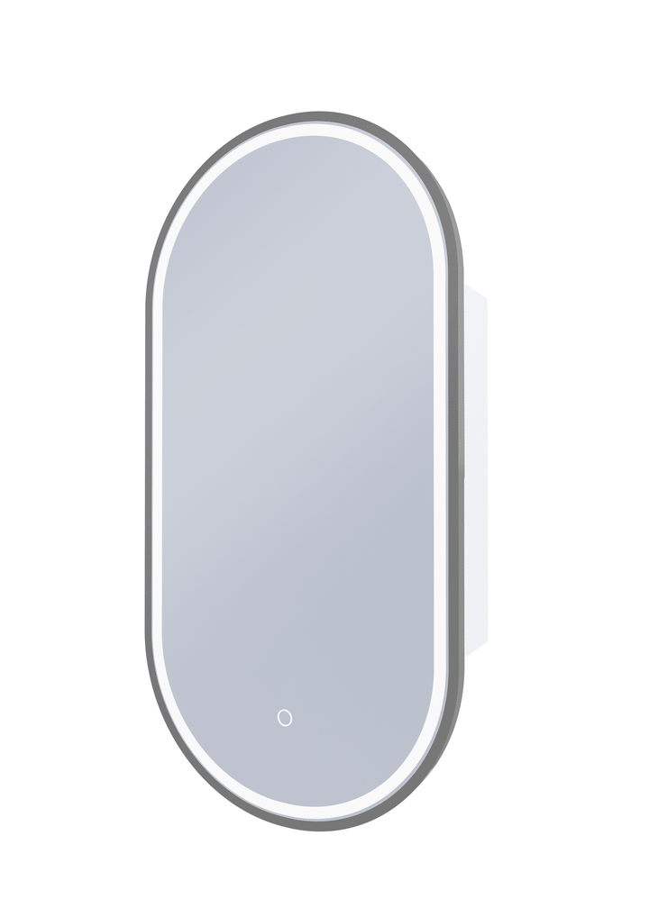 Capsule LED Shaving Cabinet Georgian Metal product view 2