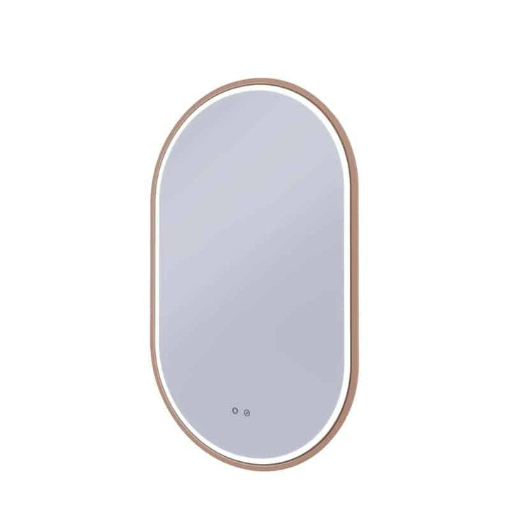 Gatsby LED Mirror with Demister and Portable Magnifier Cuban Bronze product view 3