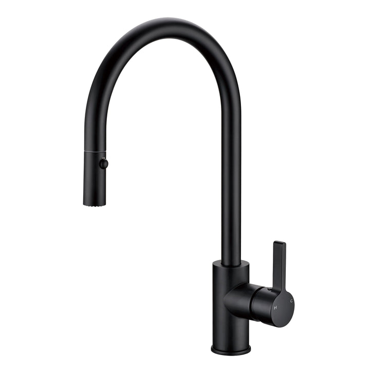 Otus Sink Mixer Pull-Out - Matt Black