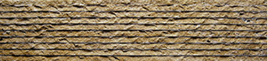 Chisel Travertine Noce Travertine Tile – 600 x 150 mm, tile face