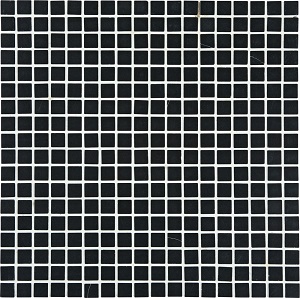 Classic Black Marble Mosaic tile face