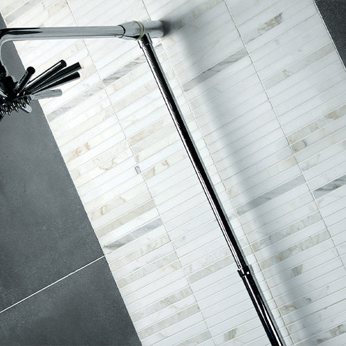 Classic Natural Stone Mosaics installed