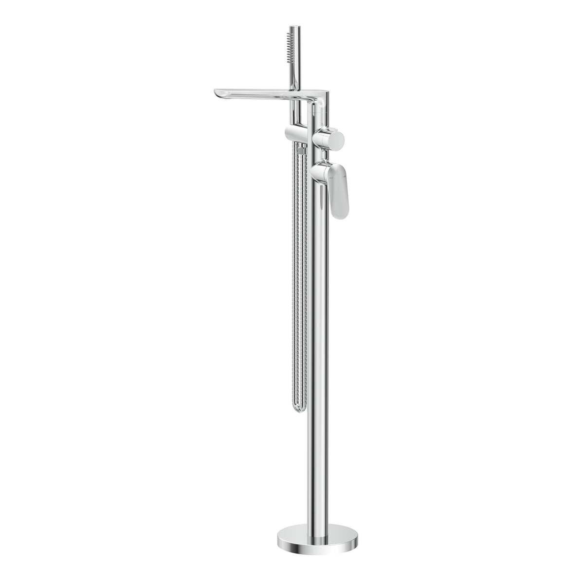 Bella Vista Lantra Freestanding Bath Mixer with Hand Shower - Trim Kit Only - Chrome