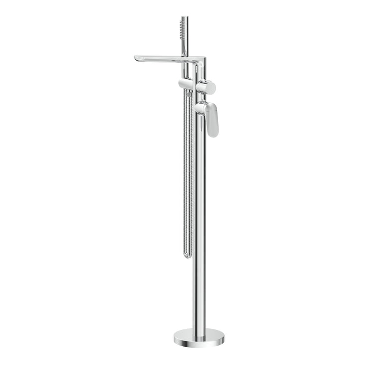 Bella Vista Lantra Freestanding Bath Mixer with Hand Shower - Trim Kit Only - Chrome