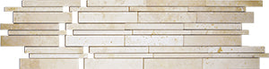 Cultural Brick Travertine Classico Travertine Mosaic – 376 x 300 mm, tile face