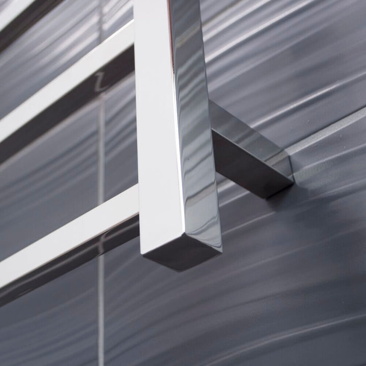 Radiant Heated Square Ladder Towel Rail 800 x 1000mm - mirrorsquare-close-up-1000px