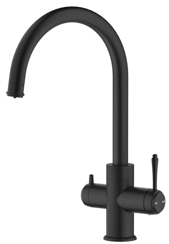 Mica Heritage 3-Way Filter Sink Mixer - Matte Black
