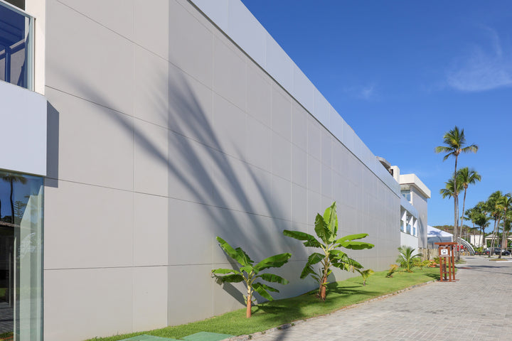 Aeris Dekton 8mm in an exterior facade setting