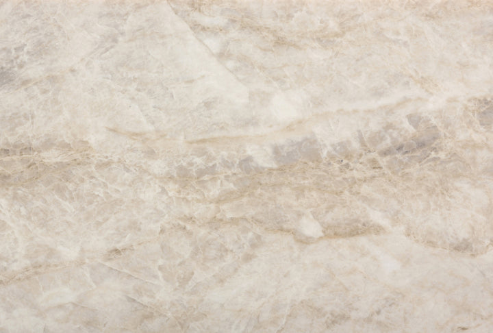 Close-up of the Dekton Arga surface in a polished finish