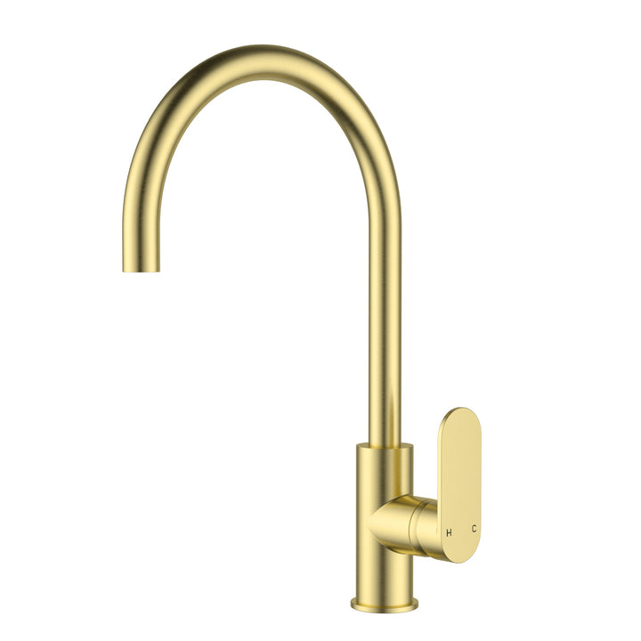 Sora SS Sink Mixer - Brushed Gold