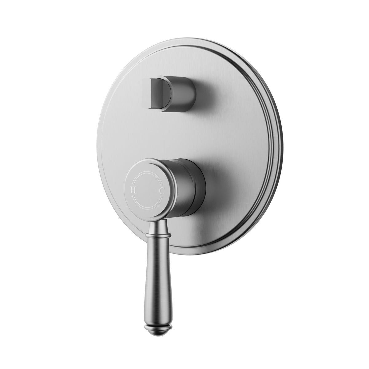 Clasico Wall Mixer Diverter Trim Kit - Brushed Nickel