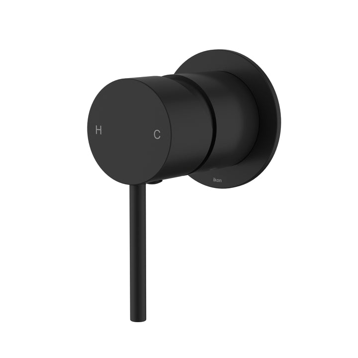 Hali Wall Mixer 60mm Cover Plate - Matt Black