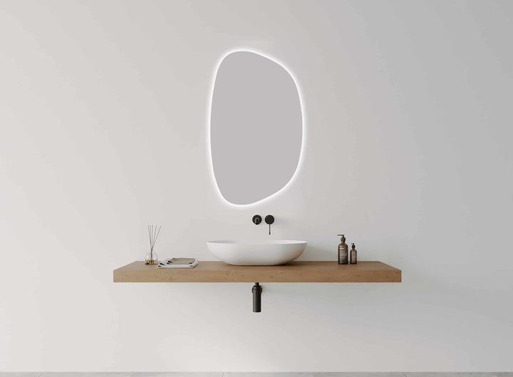 Terra Organic LED Mirror detail view