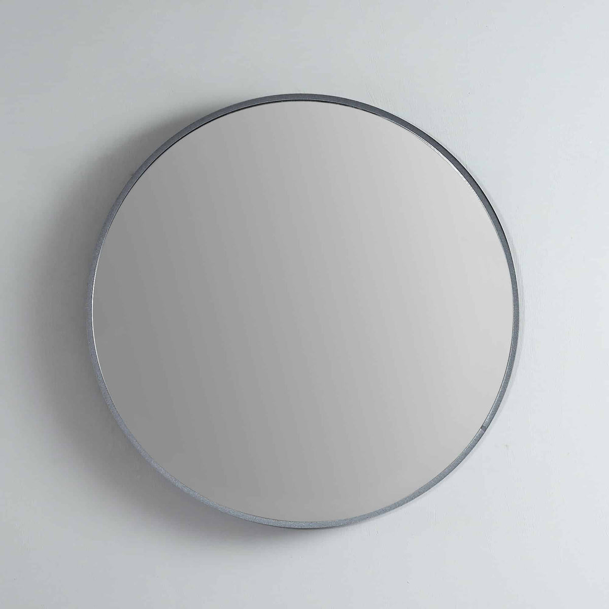 Modern Round Mirror Georgian Metal