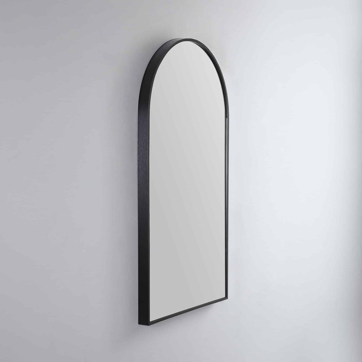 Modern Arch Mirror Manhattan Black