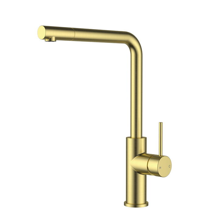 Otus Slimline Pull-Out Sink Mixer - Brushed Gold
