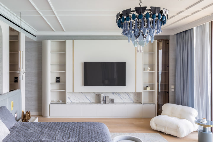 Trance Dekton 8mm in a bedroom setting