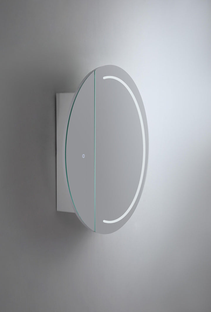 Pearl LED Shaving Cabinet detail view