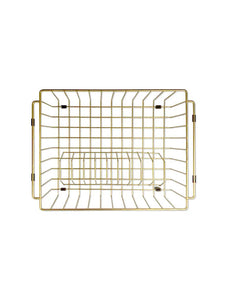 Dish Rack - PVD Brushed Bronze Gold Meir