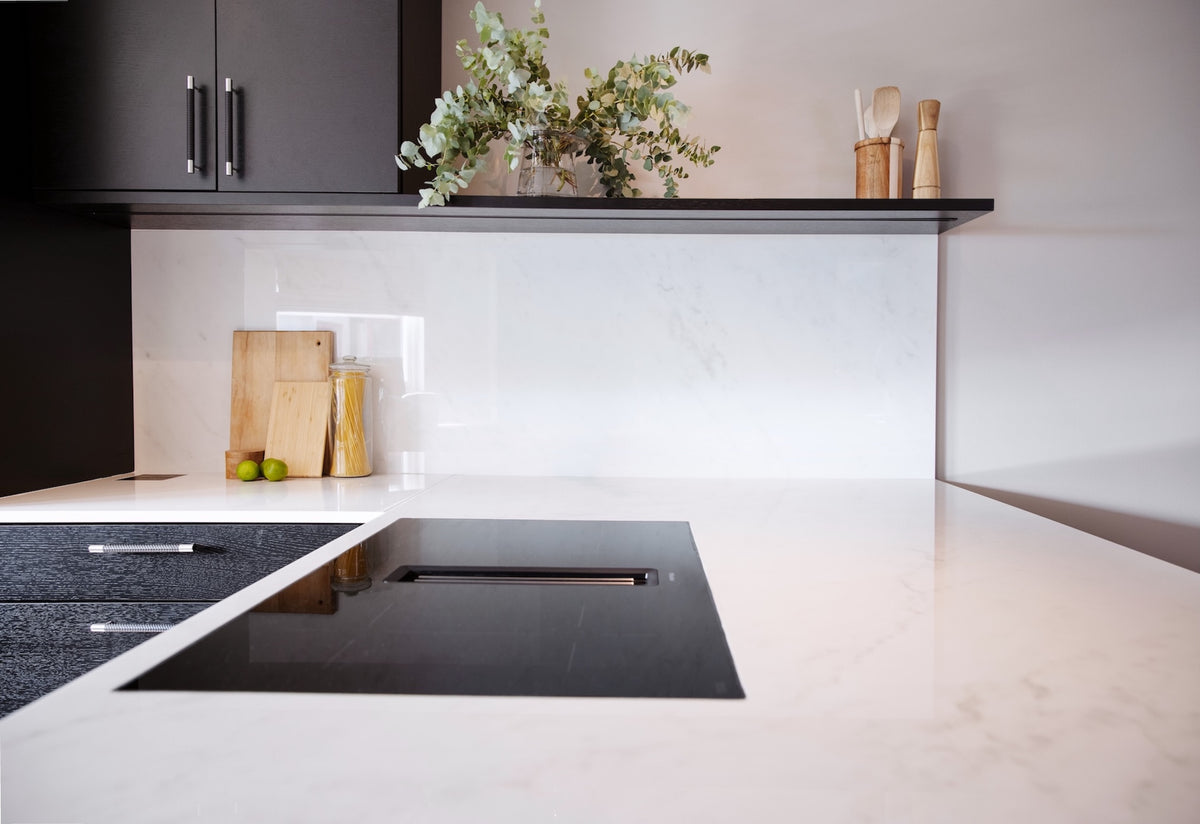 Salina Dekton 8mm in a kitchen setting