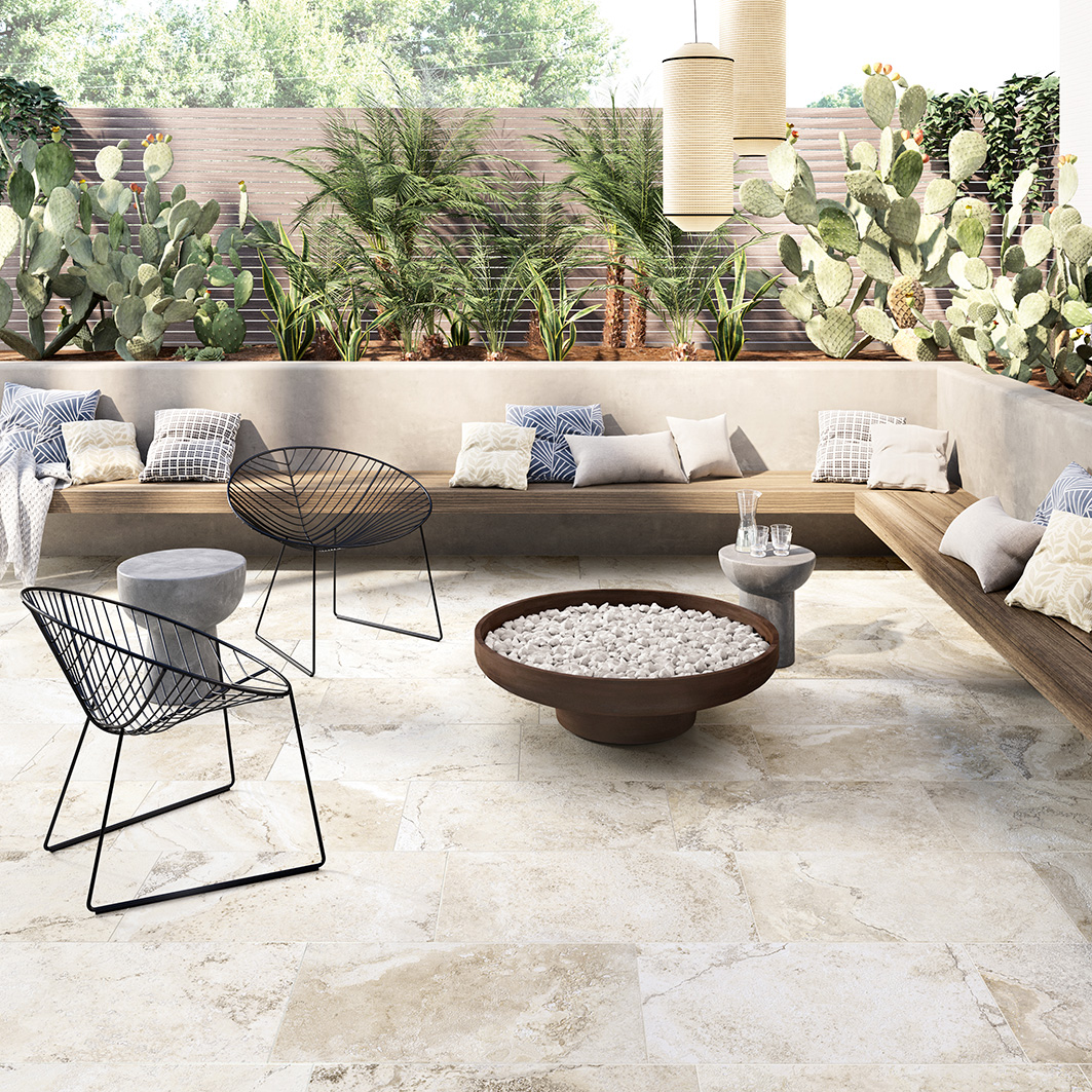 Stoneage 3D Tiles in a room setting (3)