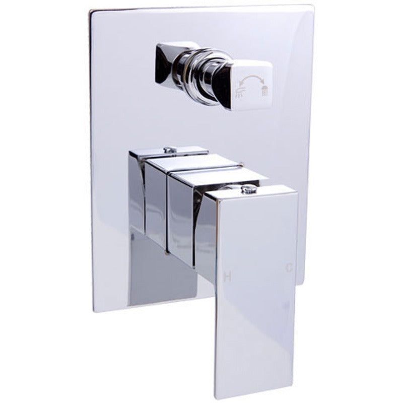 Rosa Wall Mixer Diverter - Chrome