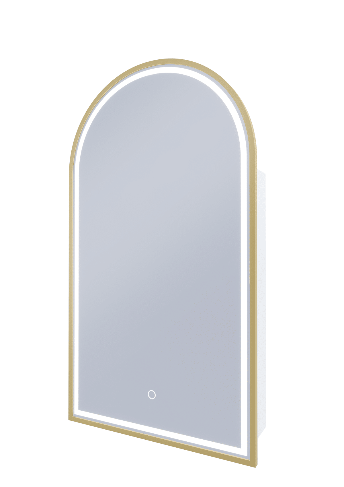 Blanca LED Shaving Cabinet Baltic Brass product view 2