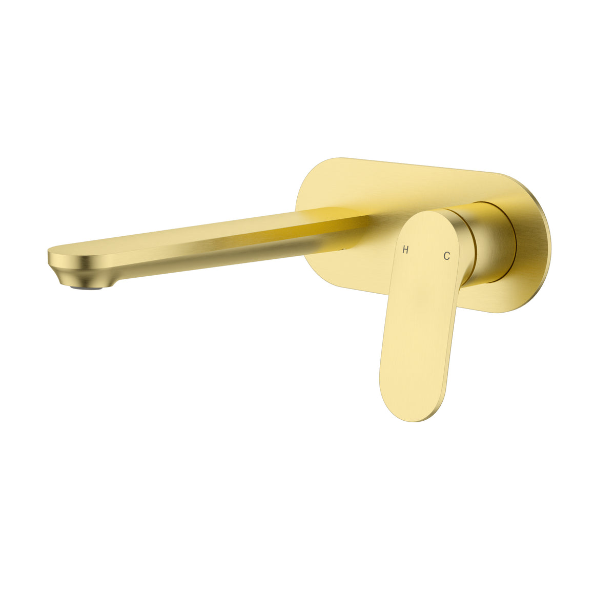 Sulu II Wall Basin Mixer Trim Kit - Brushed Gold