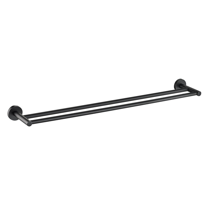 Otus Towel Rail Double 750mm - Matt Black