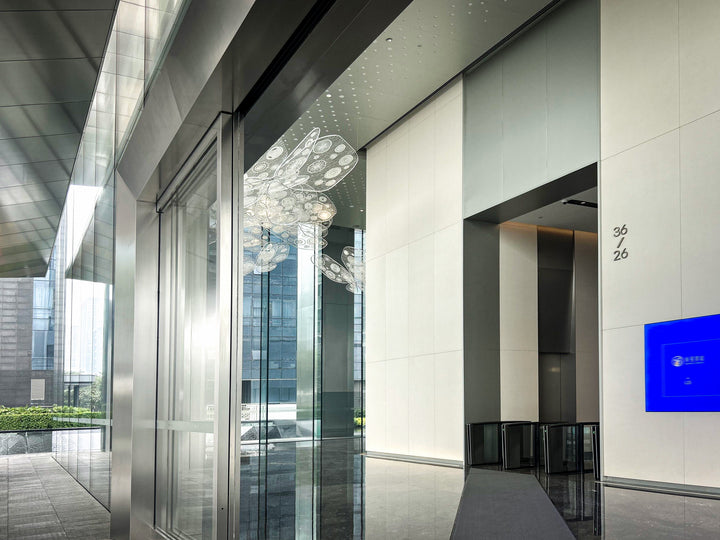Aeris Dekton 8mm in a commercial interior setting