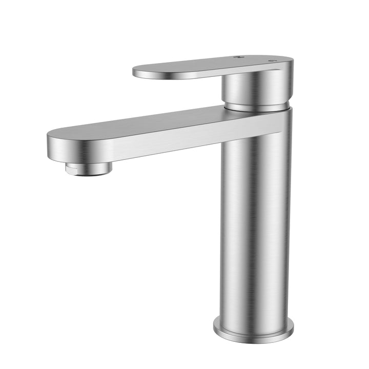 Sora SS Basin Mixer - Stainless Steel