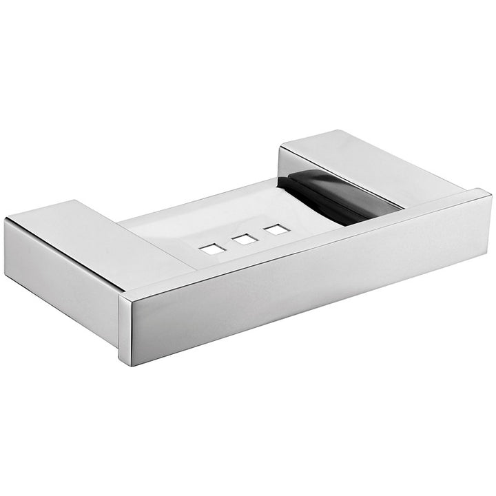 Rosa Soap Dish Metal - Chrome
