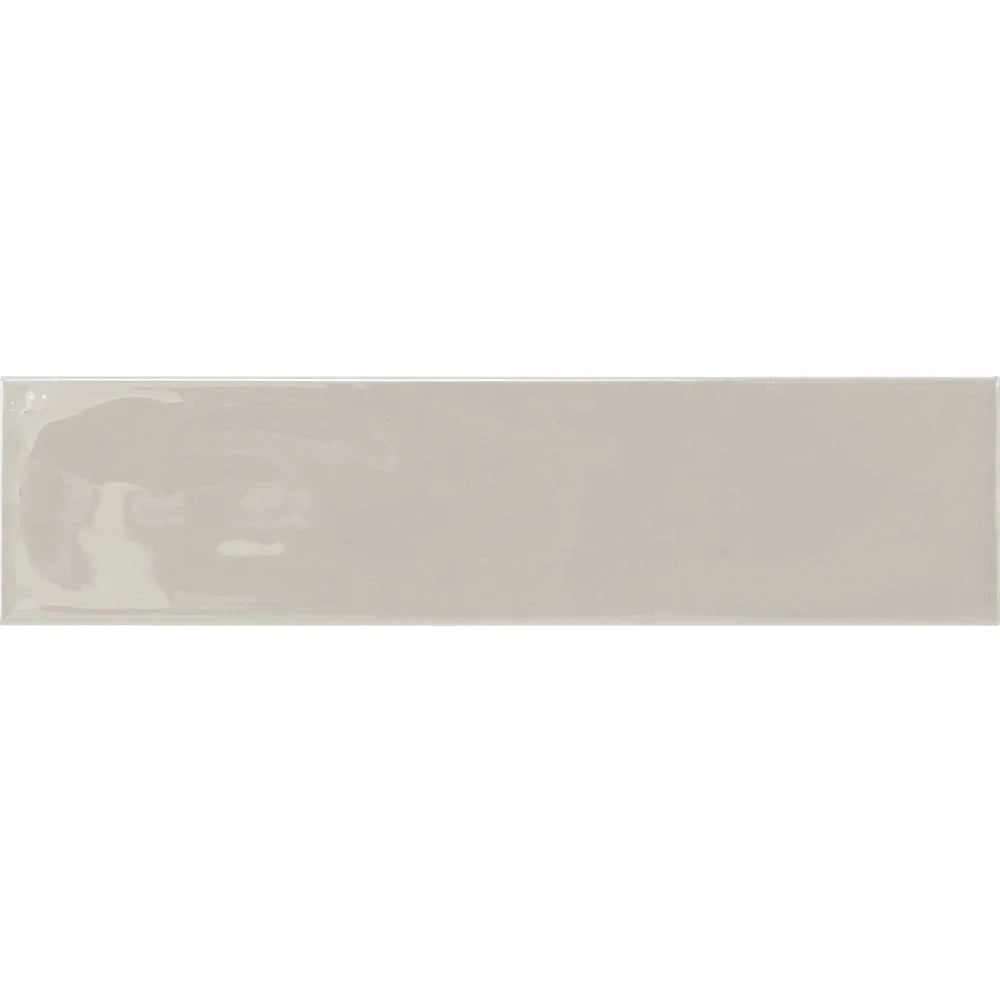 Edge Light Grey Ceramic Wall Tile tile face