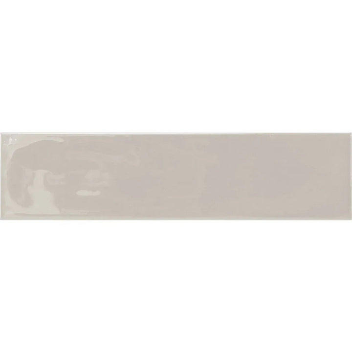 Edge Light Grey Ceramic Wall Tile tile face