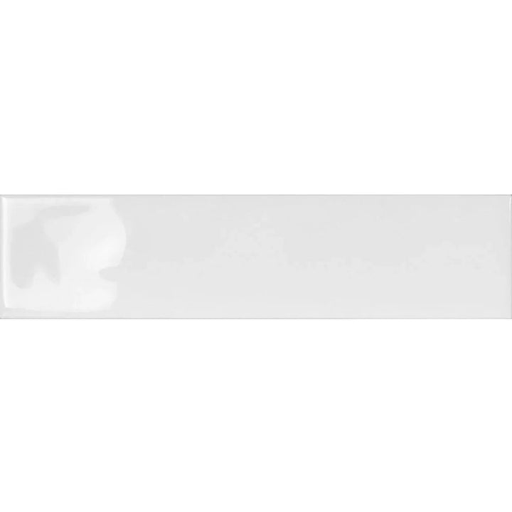 Edge White Ceramic Wall Tile tile face