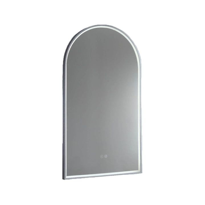 Arch LED Mirror Georgian Metal