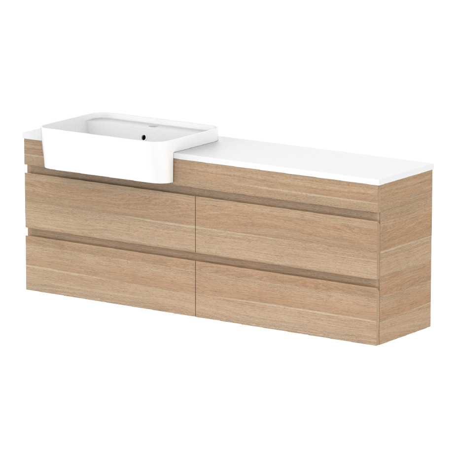 1500 Twin, Left Bowl configuration