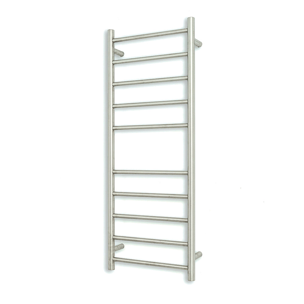 Radiant Heated Round Ladder Towel Rail 430 x 1100mm - bru-rtr430