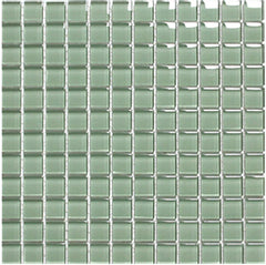 Classic Crystal Glass Mosaic 25 x 25 mm tile face, 300 x 300 mm