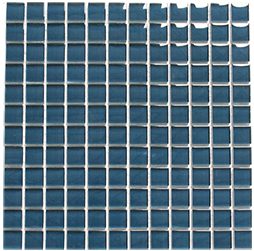 Classic Crystal Glass Mosaic 25 x 25 mm tile face, 300 x 300 mm