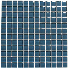 Classic Crystal Glass Mosaic 25 x 25 mm tile face, 300 x 300 mm