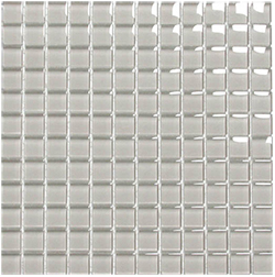 Classic Crystal Glass Mosaic 25 x 25 mm tile face, 300 x 300 mm