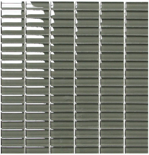 Classic Crystal Glass Mosaic 50 x 15 mm detail