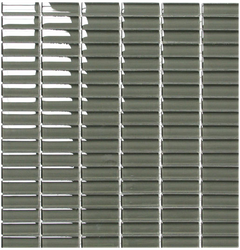 Classic Crystal Glass Mosaic 50 x 15 mm detail